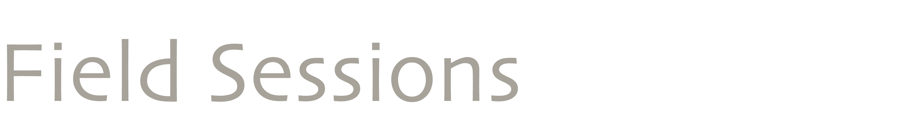 fieldsessions