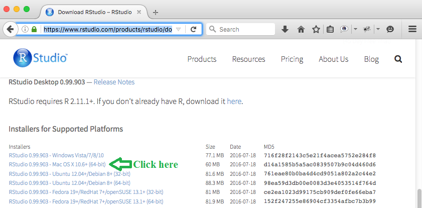 downloaad r studio for mac